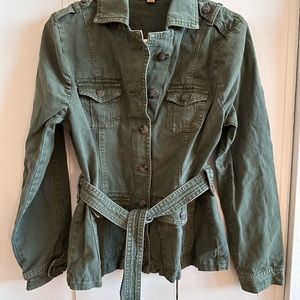 Never worn Khaki jacket